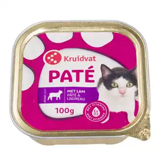 Kruidvat Kruidvat Paté met Lam Kattenvoer aanbieding