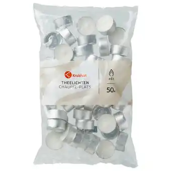 Kruidvat Kruidvat 6 Uurs Theelichten aanbieding