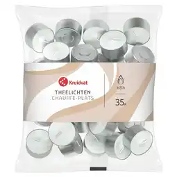Kruidvat Kruidvat 8 Uurs Theelichten aanbieding