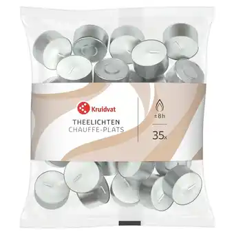 Kruidvat Kruidvat 8 Uurs Theelichten aanbieding