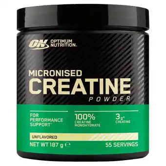 Kruidvat Optimum Nutrition Micronised Creatine Powder aanbieding