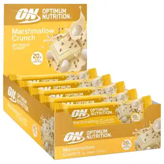 Kruidvat Optimum Nutrition Marshmallow Crunch Protein Bar aanbieding