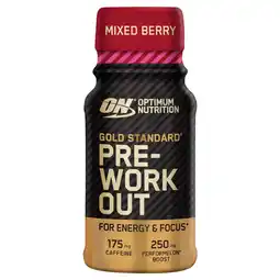 Kruidvat Optimum Nutrition Gold Standard Mixed Berry Pre-Workout Shot aanbieding