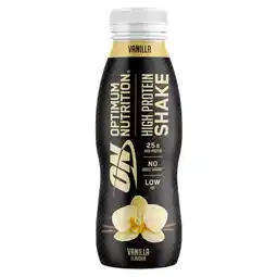 Kruidvat Optimum Nutrition Vanilla High Protein Shake aanbieding