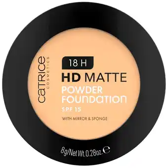 Kruidvat Catrice 18H HD Matte 030W Powder Foundation aanbieding
