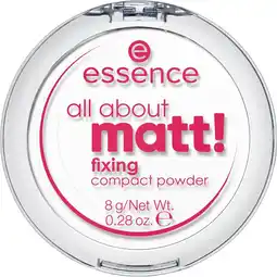 Kruidvat Essence All About Matt! Fixing Compact Powder aanbieding