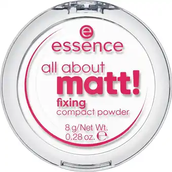 Kruidvat Essence All About Matt! Fixing Compact Powder aanbieding