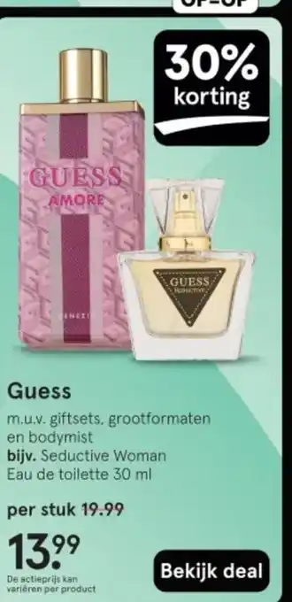 Etos Guess aanbieding