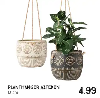 Xenos Planthanger azteken 13cm aanbieding