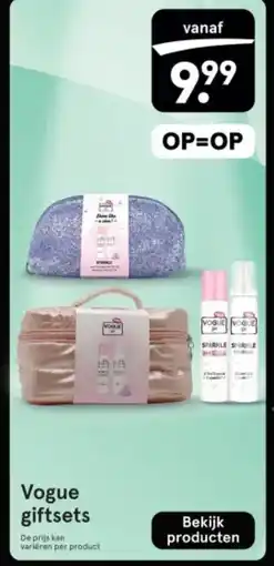 Etos Vogue giftsets aanbieding