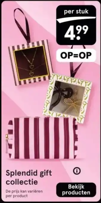 Etos Splendid gift collectie aanbieding