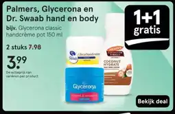 Etos Palmers, Glycerona en Dr. Swaab hand en body aanbieding