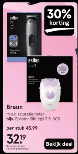Etos Braun aanbieding