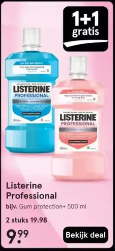 Etos Listerine Professional aanbieding