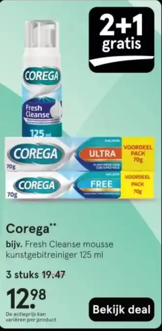 Etos Corega aanbieding