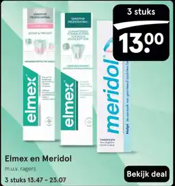 Etos Elmex en Meridol aanbieding