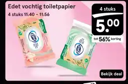 Etos Edet vochtig toiletpapier aanbieding