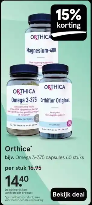 Etos Orthica aanbieding