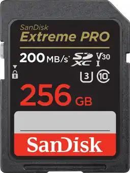 Coolblue SanDisk SDXC Extreme Pro 256GB 140MB/s aanbieding
