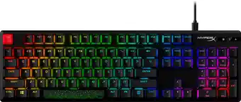Coolblue HyperX Alloy Origins PBT HX Red Lineair Mechanisch Gaming Toetsenbord aanbieding