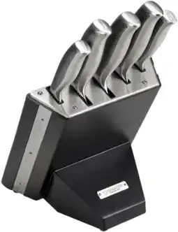 Coolblue Diamant Sabatier Riyouri Messenblok 5-delig Zwart aanbieding