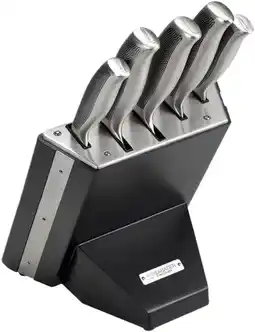 Coolblue Diamant Sabatier Riyouri Messenblok 5-delig Zwart aanbieding