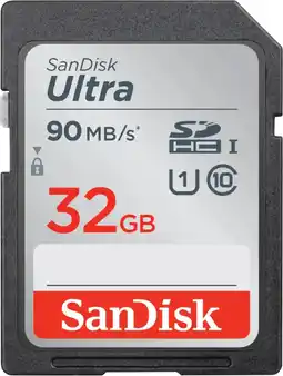 Coolblue SanDisk Ultra 32GB SDHC aanbieding
