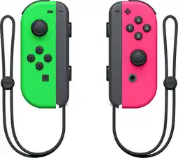 Coolblue Nintendo Switch Joy-Con set Splatoon Groen / Roze aanbieding