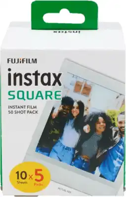 Coolblue Fujifilm Instax Film Square (50 stuks) aanbieding