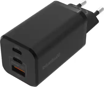Coolblue BlueBuilt Power Delivery + Quick Charge Oplader met 3 Usb Poorten 65W Zwart aanbieding