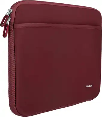 Coolblue BlueBuilt Laptophoes breedte 36 cm 15-16 inch M Rood aanbieding