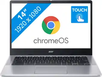 Coolblue Acer Chromebook 314 (CB314-4HT-C58X) aanbieding