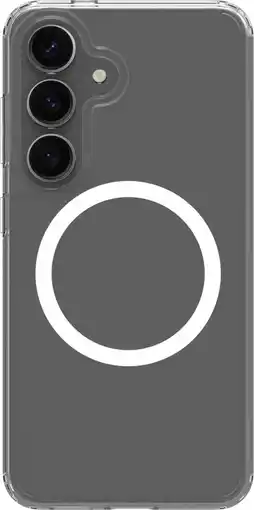 Coolblue BlueBuilt Protective Back Cover met Magneet Galaxy S25 Transparant aanbieding