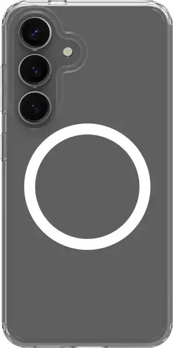 Coolblue BlueBuilt Protective Back Cover met Magneet Galaxy S25 Transparant aanbieding