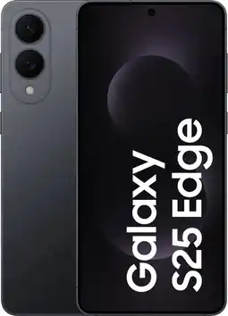 Coolblue Samsung Galaxy S25 Edge 256GB Zwart 5G aanbieding
