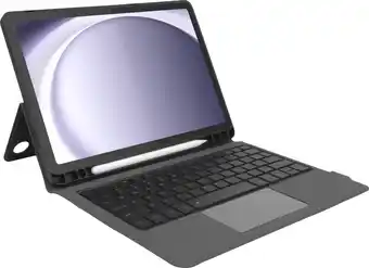 Coolblue BlueBuilt Samsung Galaxy Tab A9 Plus Toetsenbord Hoes QWERTY Zwart aanbieding