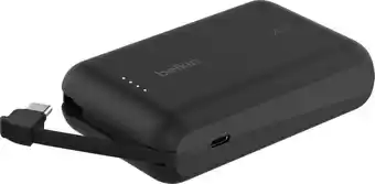 Coolblue Belkin BoostCharge Powerbank met Power Delivery 10.000 mAh Zwart aanbieding