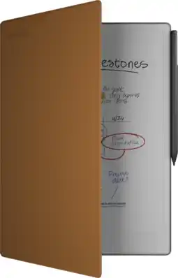 Coolblue reMarkable Paper Pro Book Folio Bruin Leer aanbieding