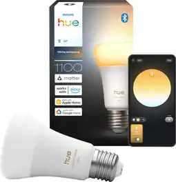 Coolblue Philips Hue A60 White Ambiance 1100lm E27 aanbieding