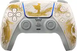 Coolblue Sony PlayStation 5 DualSense Draadloze Controller - Ghost of Yotei Gold Limited Edition aanbieding