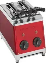 Bol.com Milan Toast 2 tangs - Tosti ijzer - Rood aanbieding