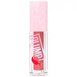 Kruidvat Maybelline New York Lifter Plump 005 Peach Fever Lipgloss aanbieding
