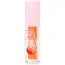 Kruidvat Maybelline New York Lifter Plump 008 Hot honey Lipgloss aanbieding