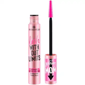 Kruidvat Essence Lash Without Limits 01 Extreme Lengthening & Volume Mascara aanbieding