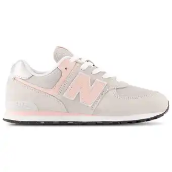 Foot Locker New Balance 574 Kindersneakers - Grijs - Maat 39 - Suède aanbieding