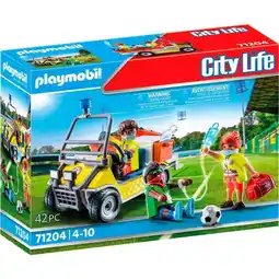 Amazon Playmobil 71204 City Life Reddingswagen , Multi kleuren,Eén maat aanbieding