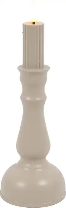 Intratuin Countryfield LED kaars Tabe crème D 8 H 28 cm aanbieding