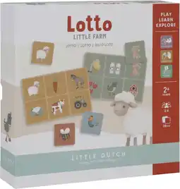 Bol.com Little Dutch - Lotto spel FSC - Little Farm aanbieding