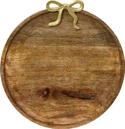 Intratuin Kitchen Goods & More onderbord naturel 30 x 33 x 2 cm aanbieding