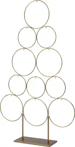 Intratuin Intratuin kerstbal standaard Gera goud 63 x 14 x 104 cm aanbieding